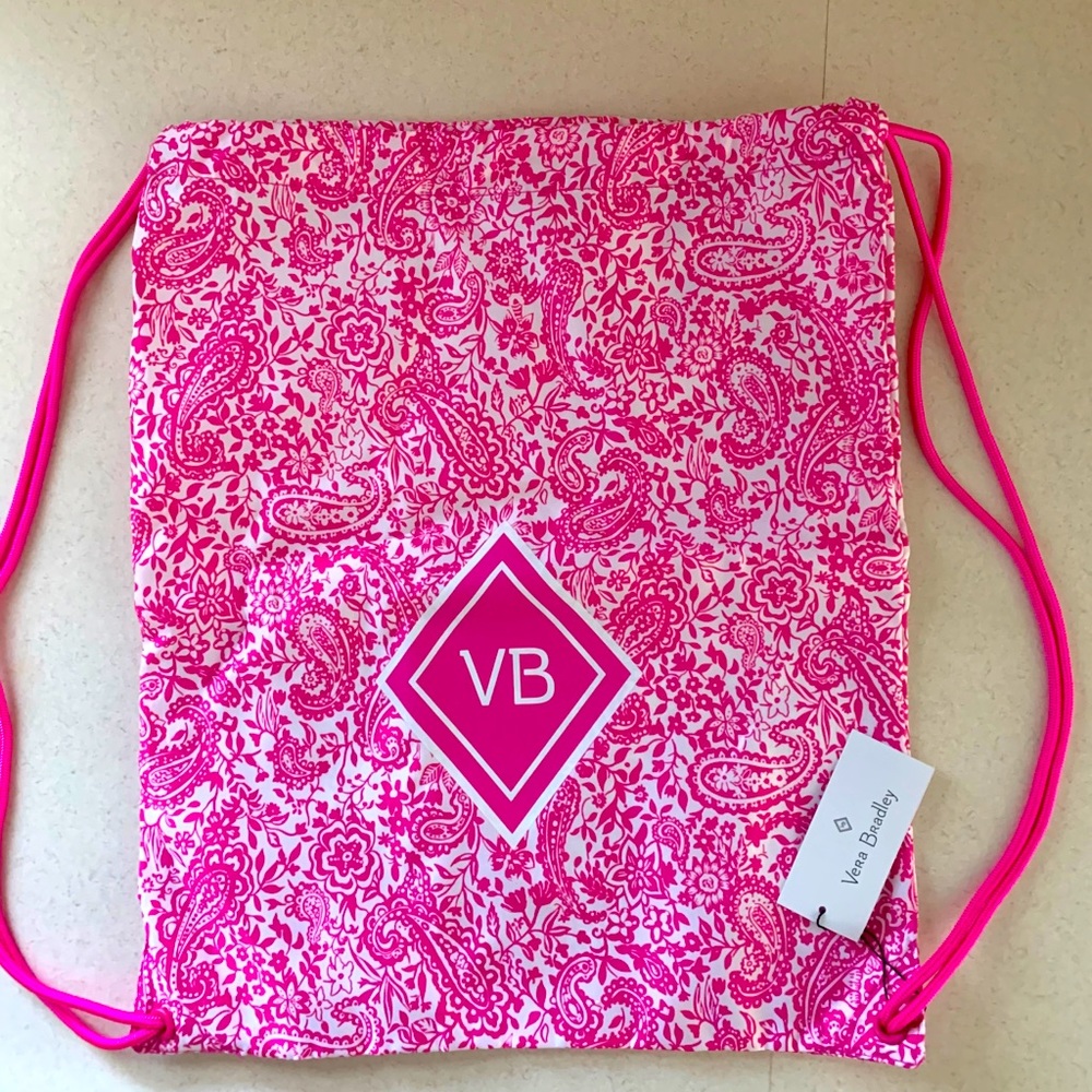 VERA BRADLEY NWT drawstring backpack